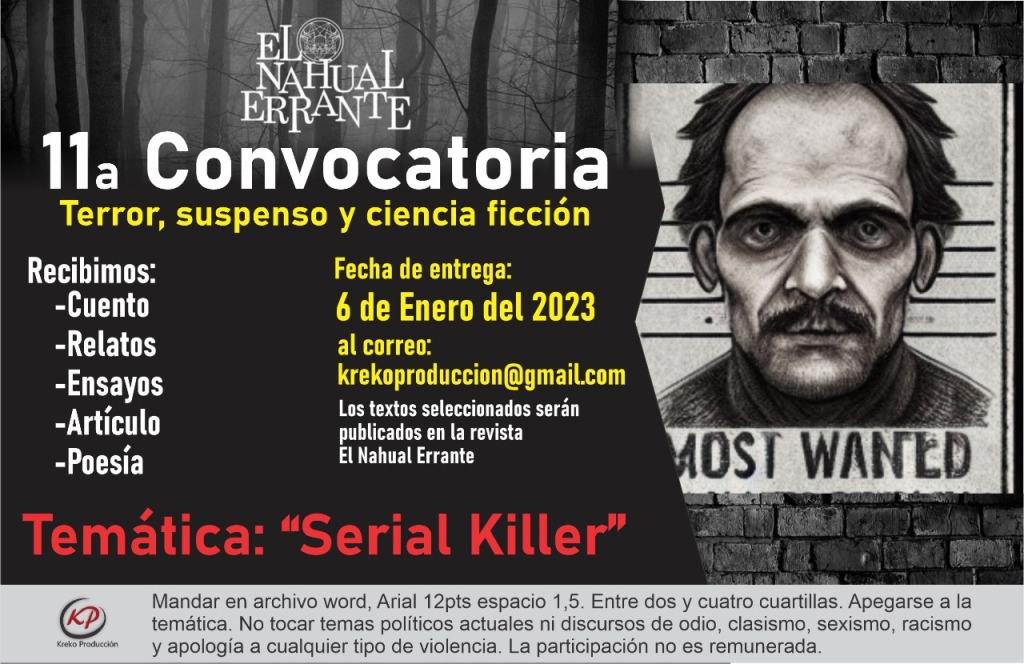 11a Convocatoria «Serial Killer»